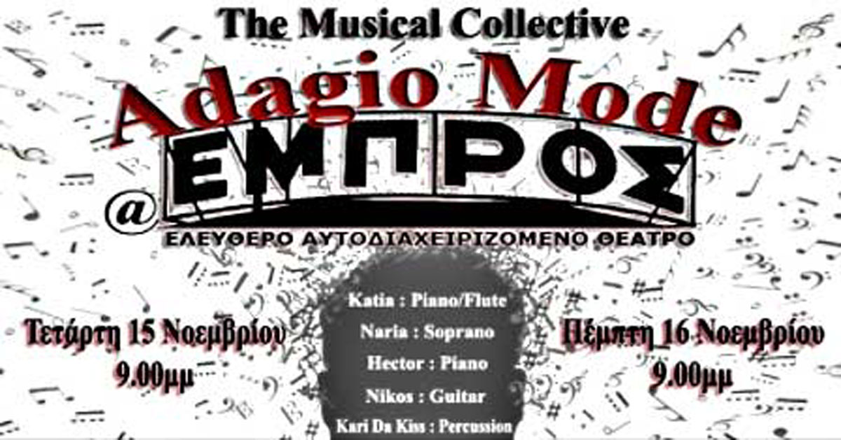 Adagio Mode Live at Embos Theater